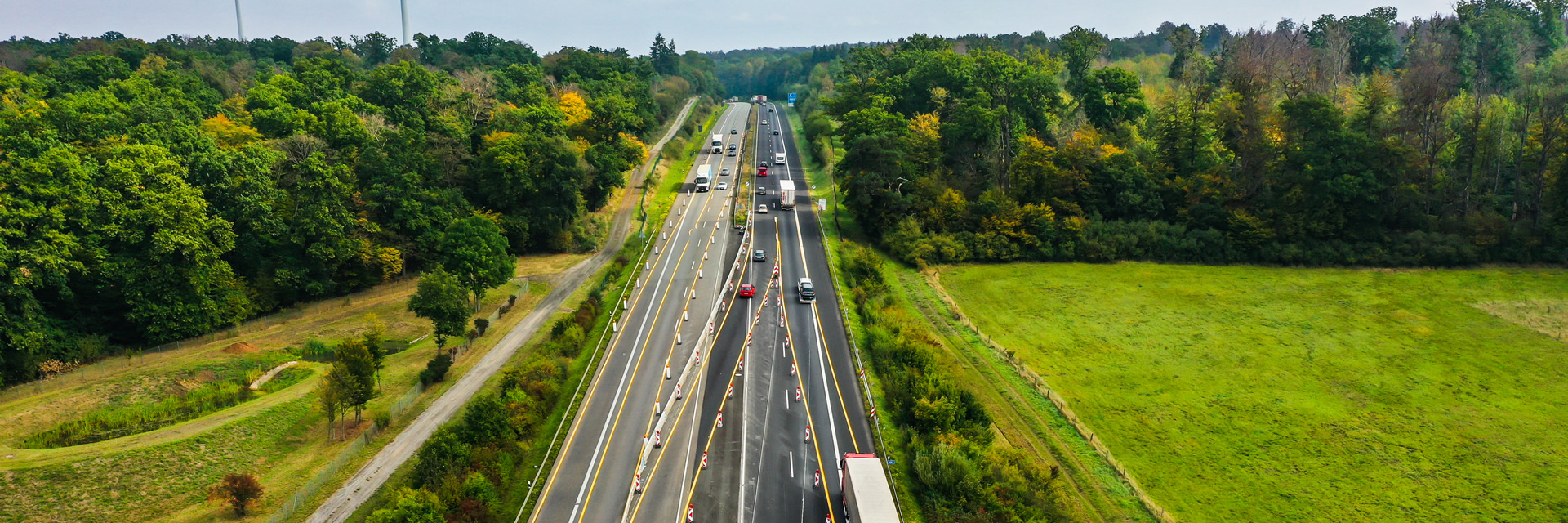 Temporäre Verkehrssicherung und Baustellenabsicherung