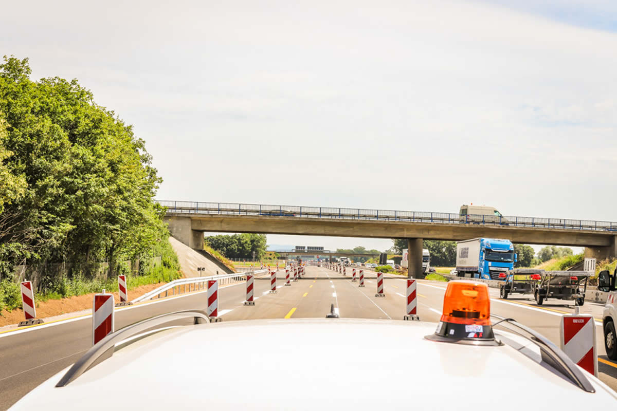 Road work zone safety 