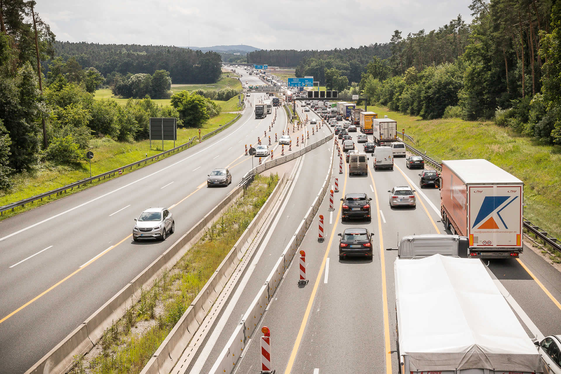 Road work zone safety 