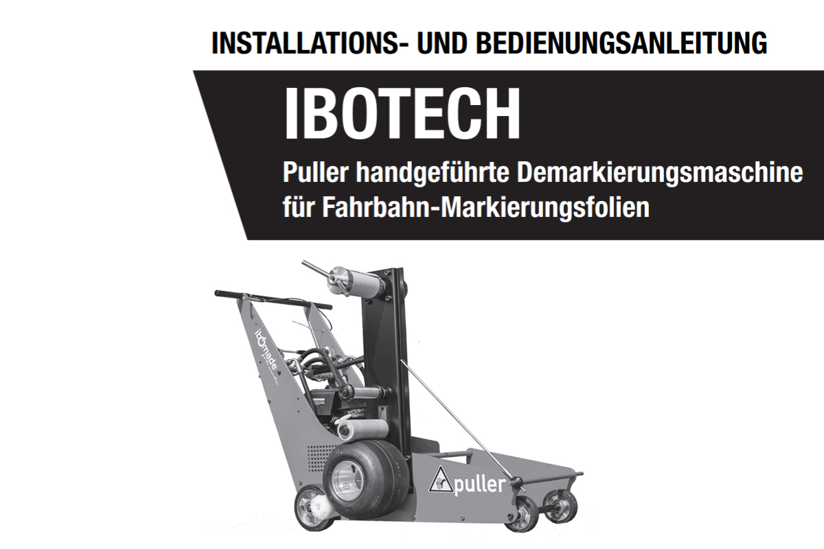 Puller Installations- und. Bedienungsanleitung