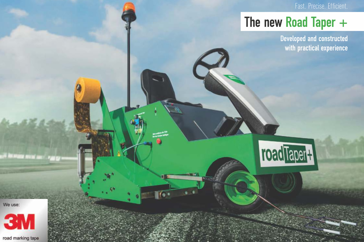 ROAD TAPER+ road marking machine ROAD TAPER+ road marking machine