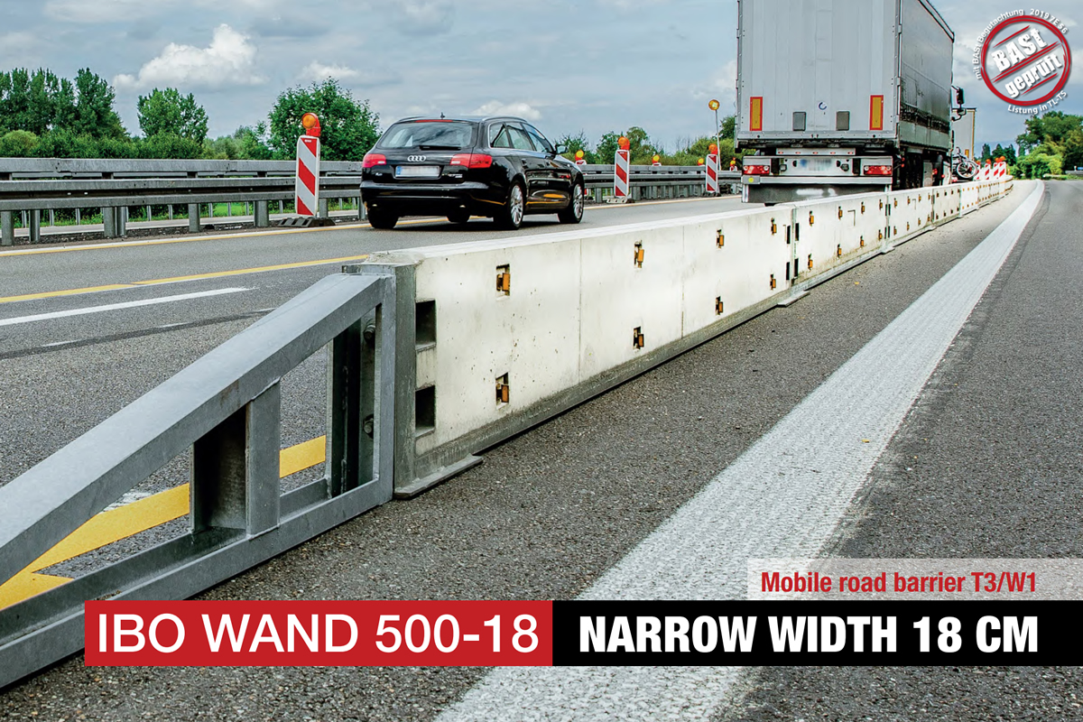 IBO Wand 500-18 Transportable Schutzeinrichtung T3/W1 IBO Wand 500-18 Transportable Schutzeinrichtung T3/W1