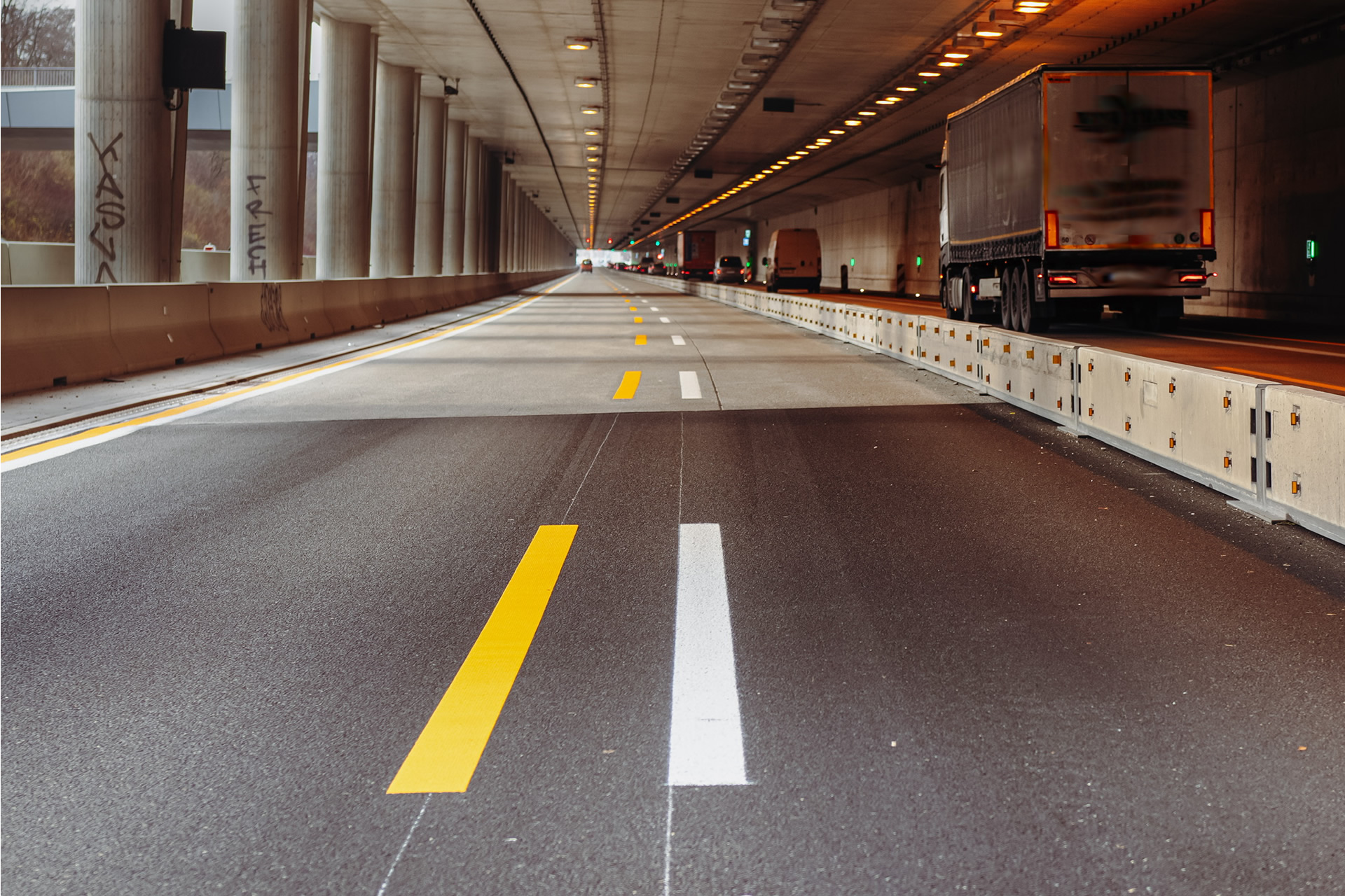 Permanent pavement marking