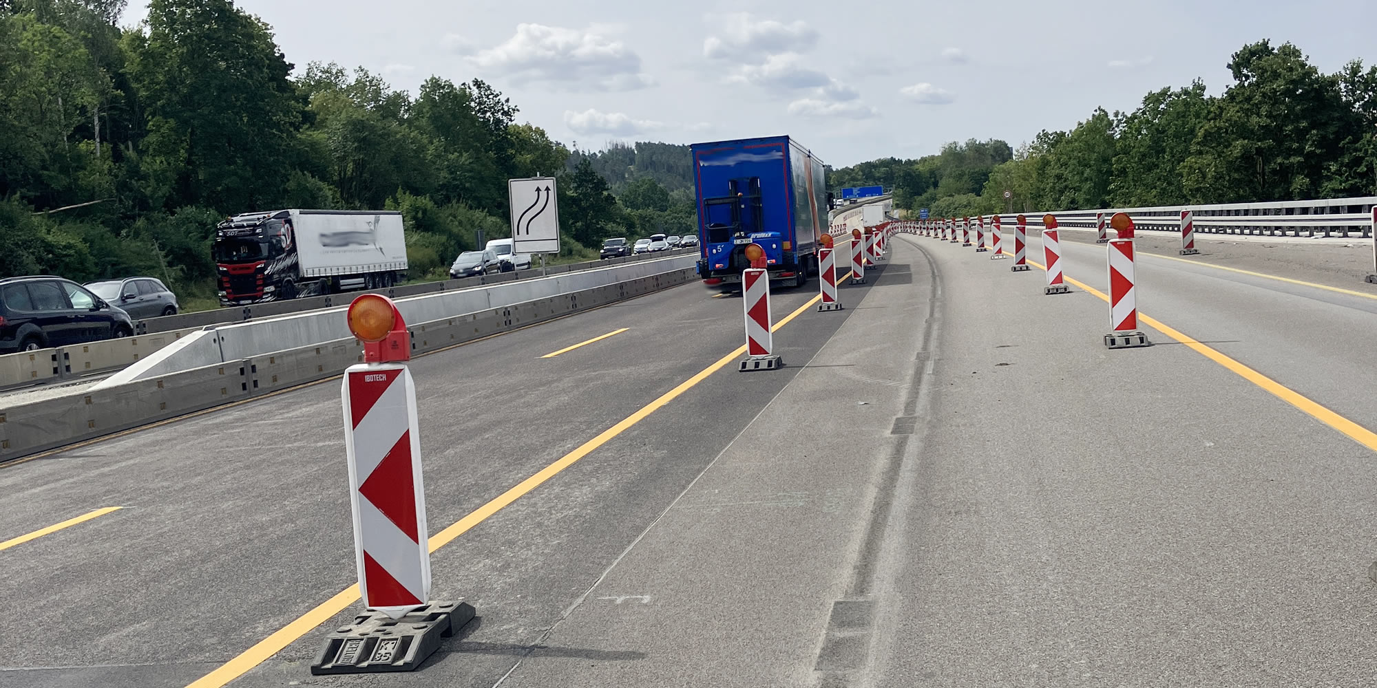 Grundausstattung für Verkehrssicherung