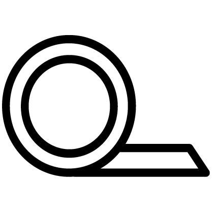 Kreis mit Doppelinen