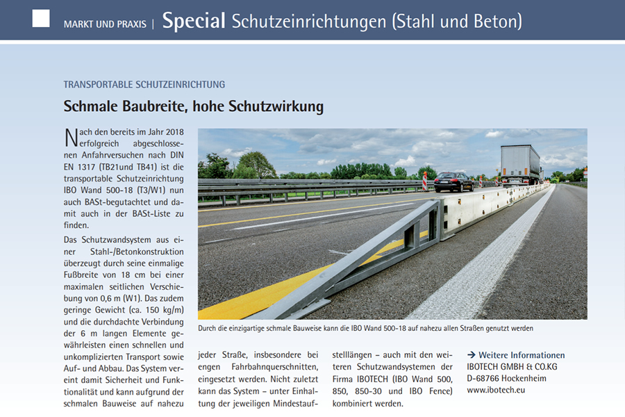 Schmale Baubreite, hohe Schutzwirkung Schmale Baubreite, hohe Schutzwirkung