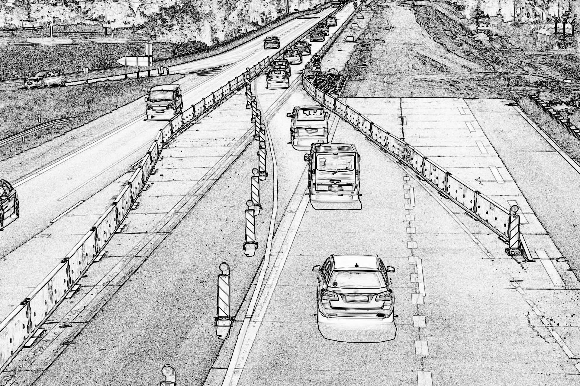 professionelle Verkehrszeichenpläne