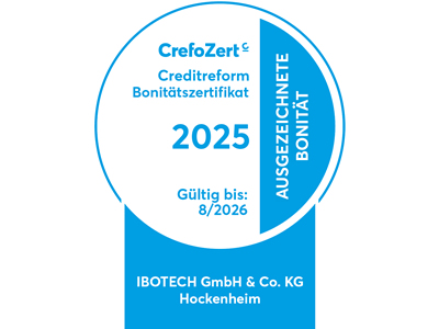 Das Creditreform Bonitätszertifikat CrefoZert bescheinigt Unternehmen eine hervorragende Finanzlage