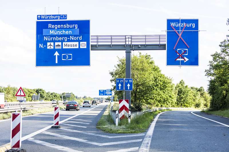 BAB A3, BW 379b und BW 380b, Kreuz Erlangen