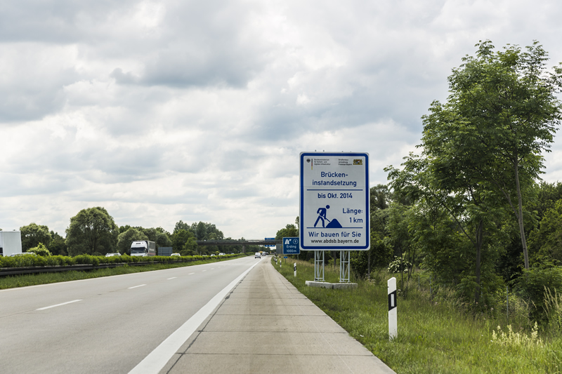 BAB A92, BW 29/1 und BW 34/2 bei Freising