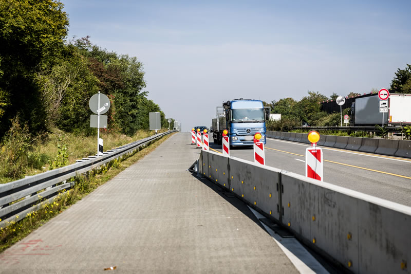 BAB A5, Neubau WW-Brücke bei Eppelheim