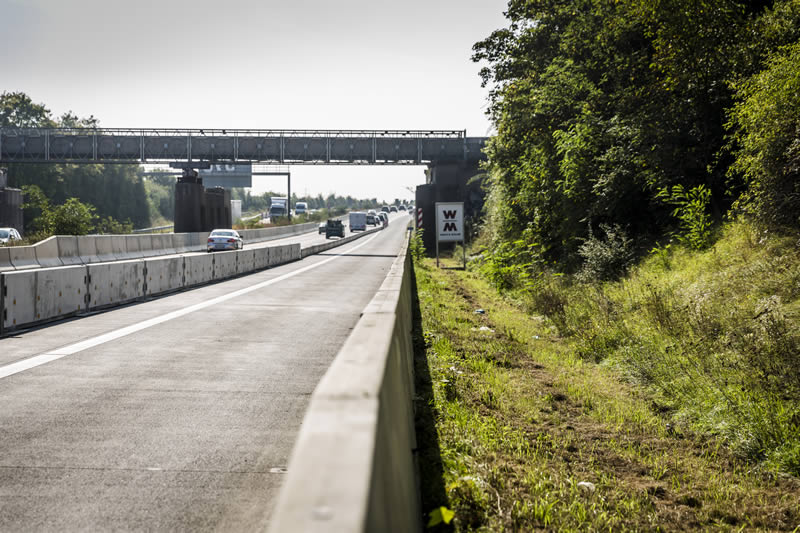 BAB A5, Neubau WW-Brücke bei Eppelheim