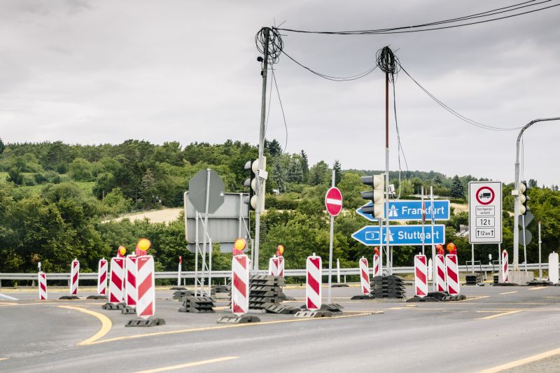 BAB A3 / B19, Neubau AS Heidingsfeld