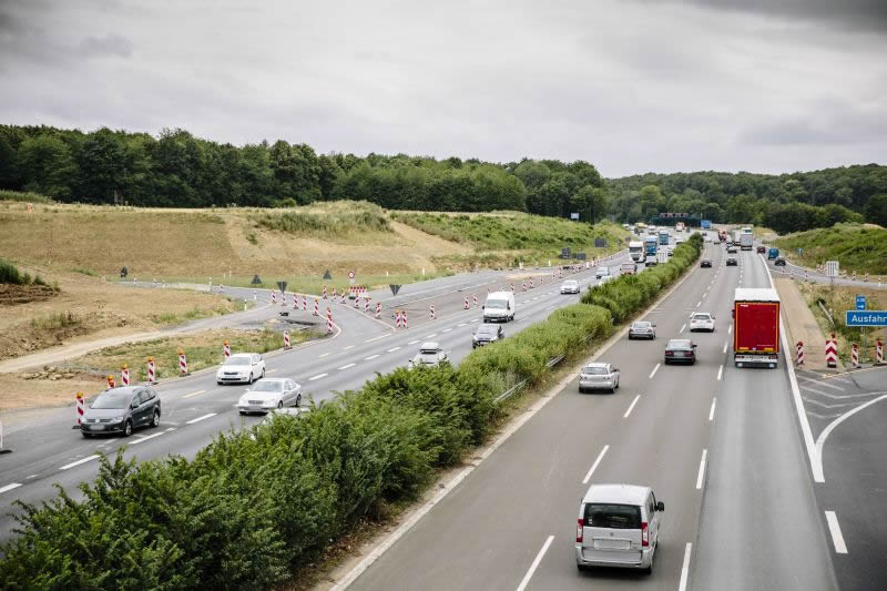 BAB A3 / B19, Neubau AS Heidingsfeld