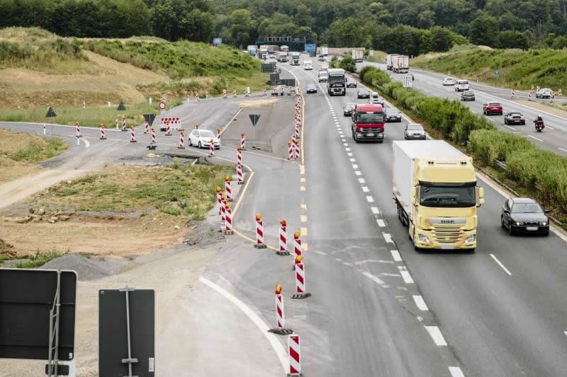 BAB A3 / B19, Neubau AS Heidingsfeld