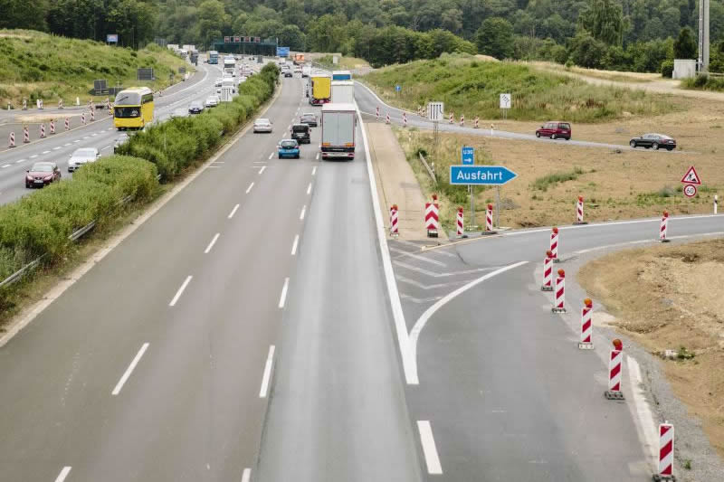 BAB A3 / B19, Neubau AS Heidingsfeld
