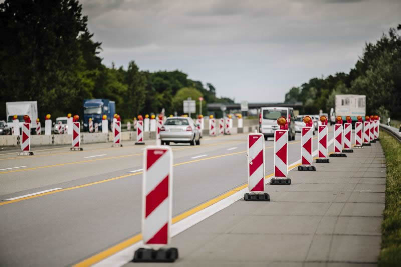 BAB A67, GE zwischen AS Lorsch und AD Viernheim