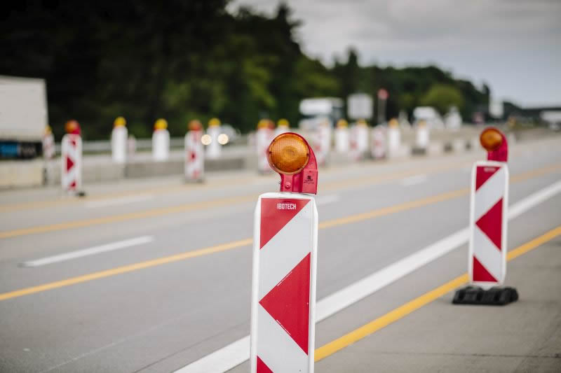 BAB A67, GE zwischen AS Lorsch und AD Viernheim