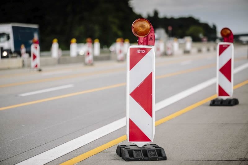 BAB A67, GE zwischen AS Lorsch und AD Viernheim