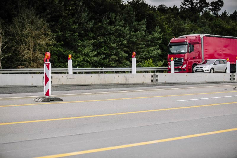 BAB A67, GE zwischen AS Lorsch und AD Viernheim