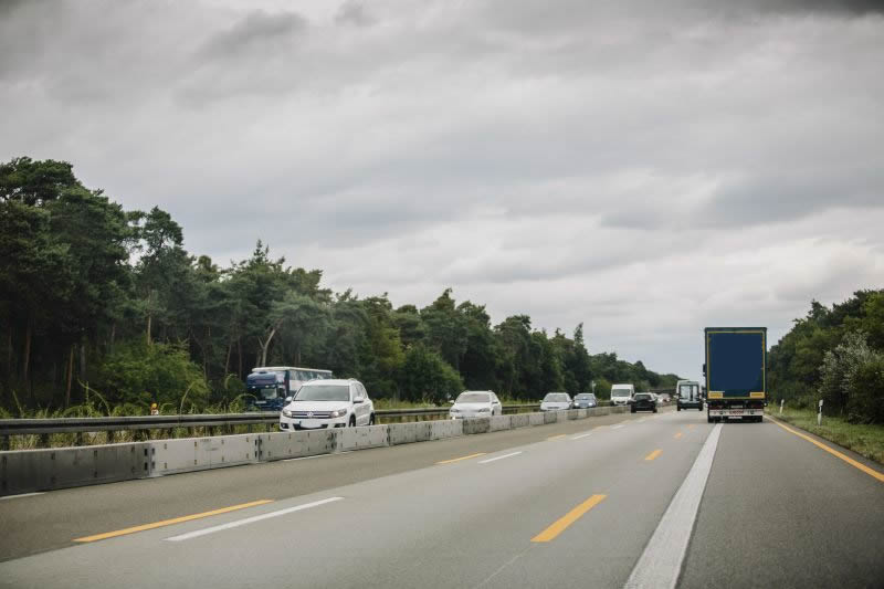 BAB A67, GE zwischen AS Lorsch und AD Viernheim