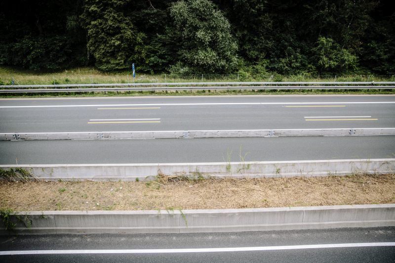 BAB A67, GE zwischen AS Lorsch und AD Viernheim