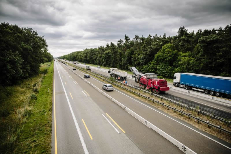 BAB A67, GE zwischen AS Lorsch und AD Viernheim