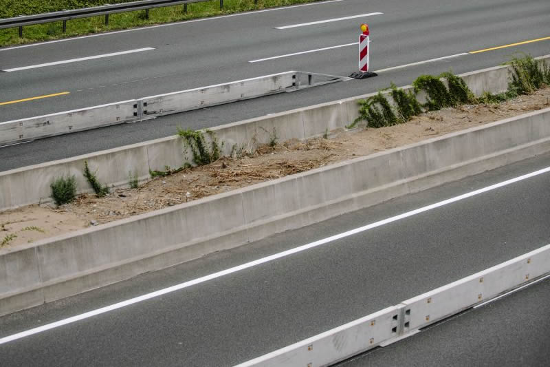 BAB A67, GE zwischen AS Lorsch und AD Viernheim