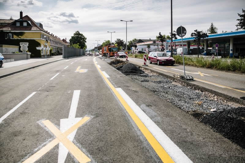 Mannheim, Stadtbahn Waldpforte BA 3a und 3b