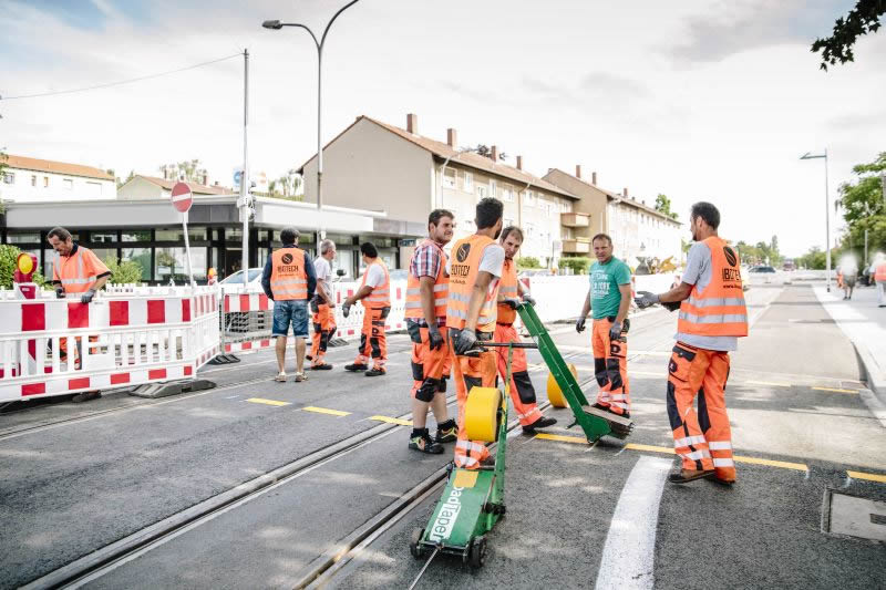 Mannheim, Stadtbahn Waldpforte BA 3a und 3b
