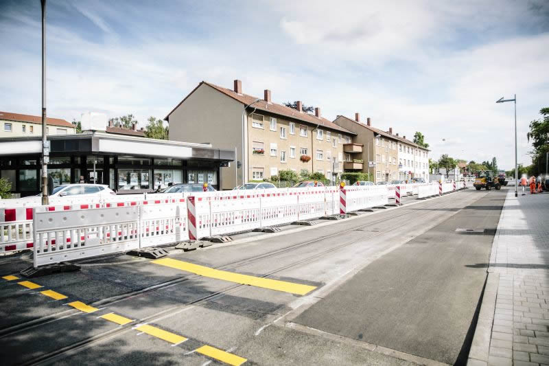 Mannheim, Stadtbahn Waldpforte BA 3a und 3b