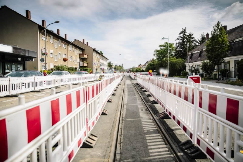 Mannheim, Stadtbahn Waldpforte BA 3a und 3b