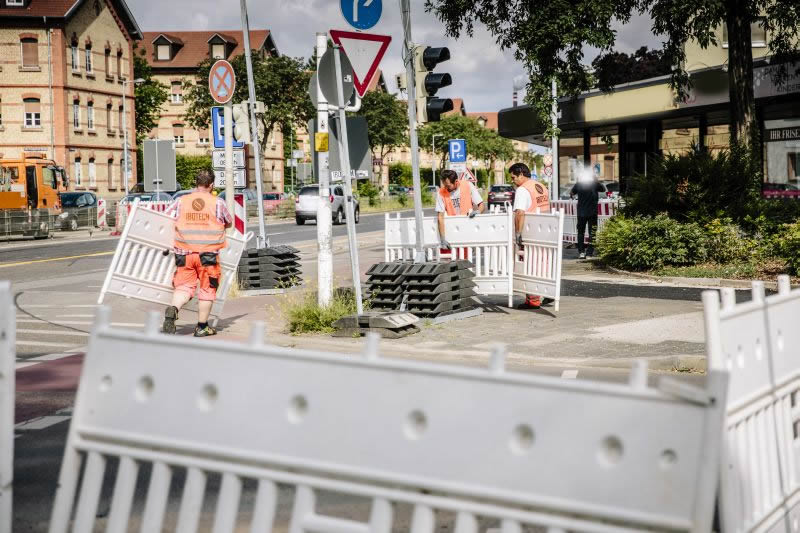 Mannheim, Stadtbahn Waldpforte BA 3a und 3b