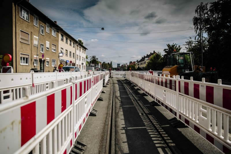 Mannheim, Stadtbahn Waldpforte BA 3a und 3b