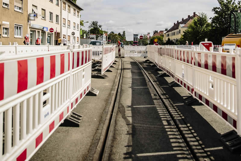 Mannheim, Stadtbahn Waldpforte BA 3a und 3b