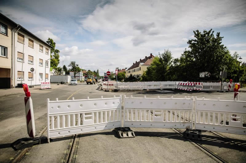 Mannheim, Stadtbahn Waldpforte BA 3a und 3b