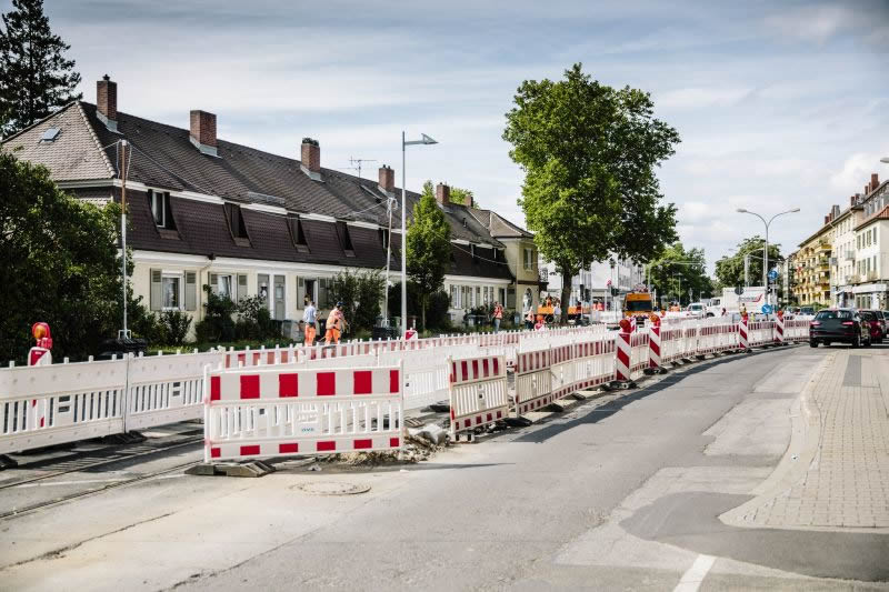 Mannheim, Stadtbahn Waldpforte BA 3a und 3b