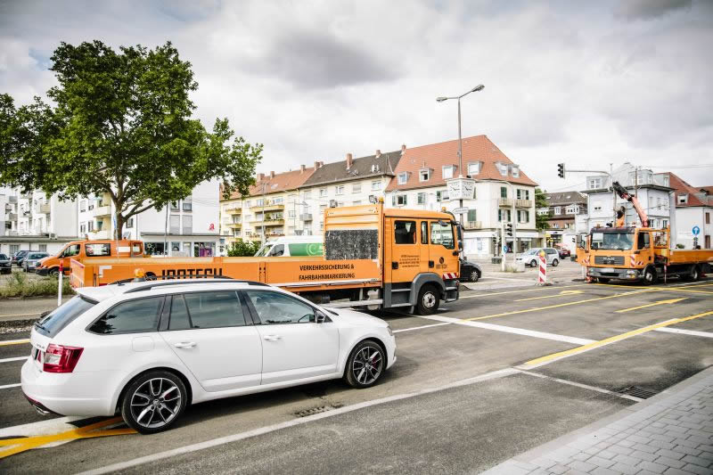 Mannheim, Stadtbahn Waldpforte BA 3a und 3b