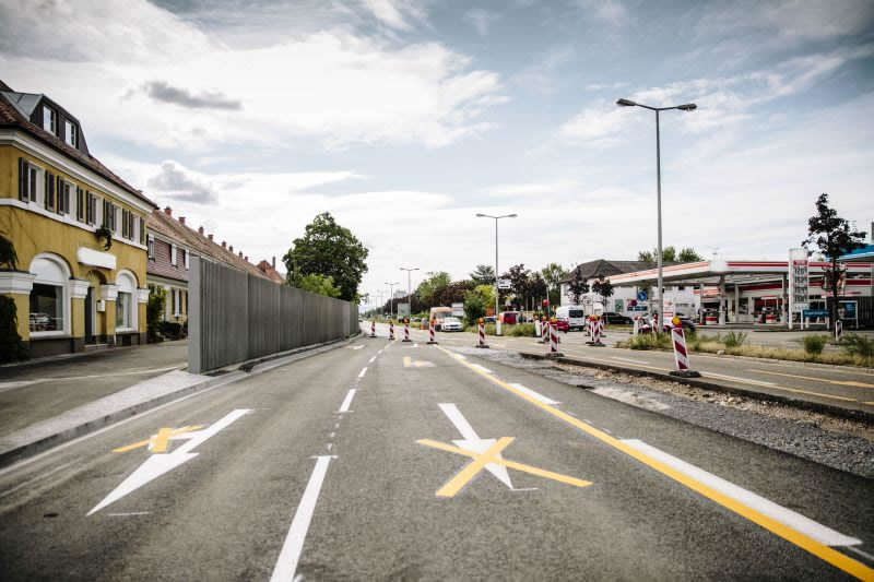 Mannheim, Stadtbahn Waldpforte BA 3a und 3b