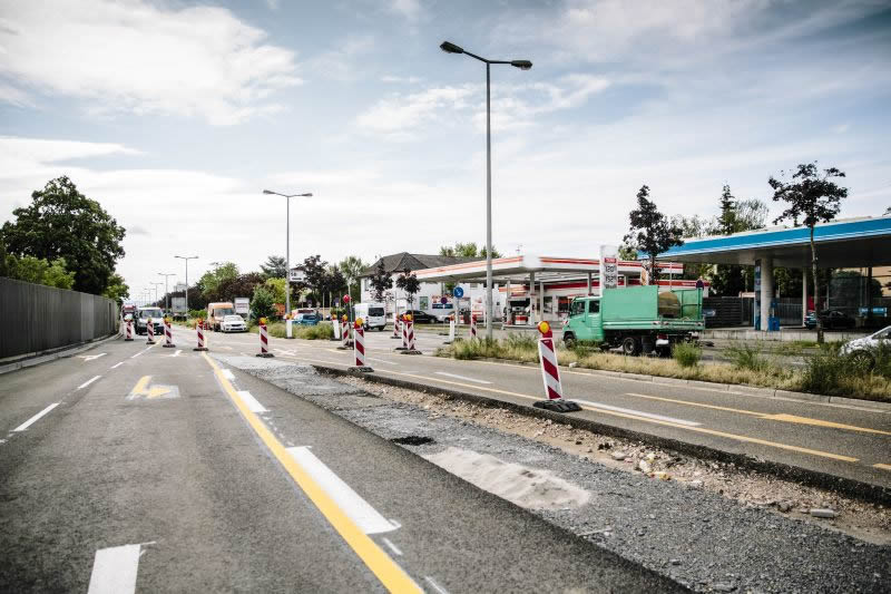 Mannheim, Stadtbahn Waldpforte BA 3a und 3b