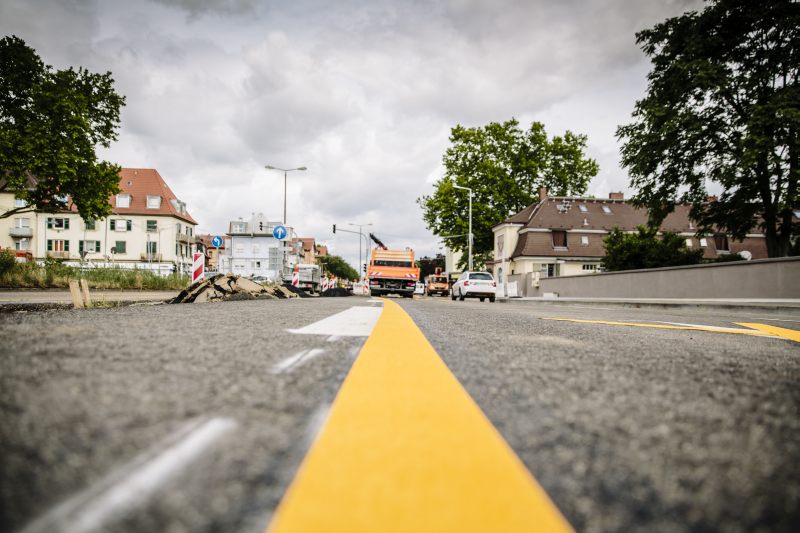 Mannheim, Stadtbahn Waldpforte BA 3a und 3b