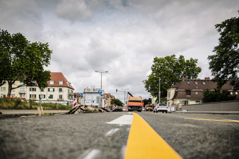 Mannheim, Stadtbahn Waldpforte BA 3a und 3b
