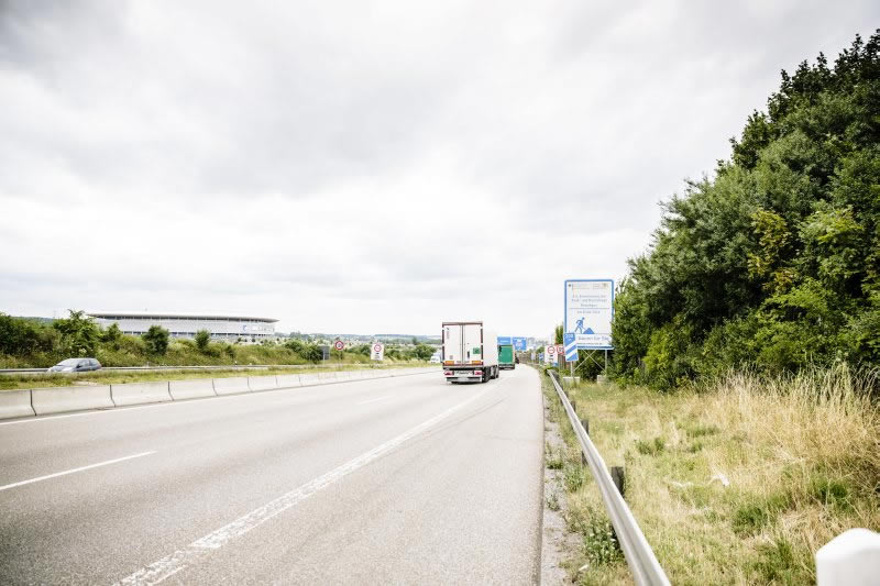 BAB A6, Erweiterung T+R Anlage Kraichgau bei Sinsheim