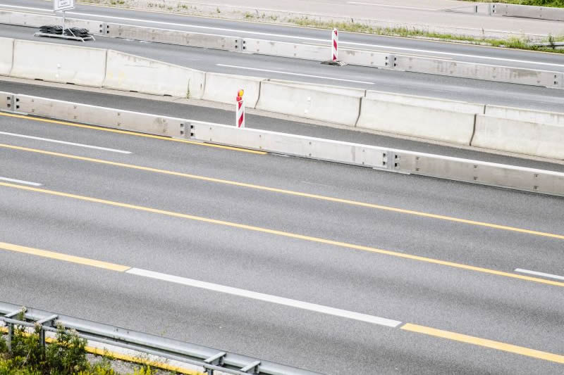 BAB A6, Erweiterung T+R Anlage Kraichgau bei Sinsheim