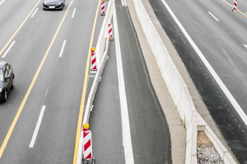 BAB A6, Erweiterung T+R Anlage Kraichgau bei Sinsheim
