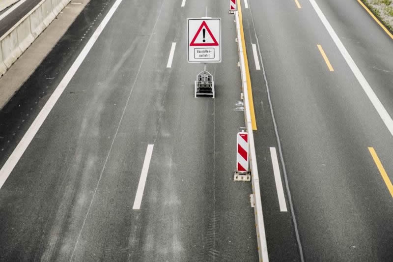 BAB A6, Erweiterung T+R Anlage Kraichgau bei Sinsheim