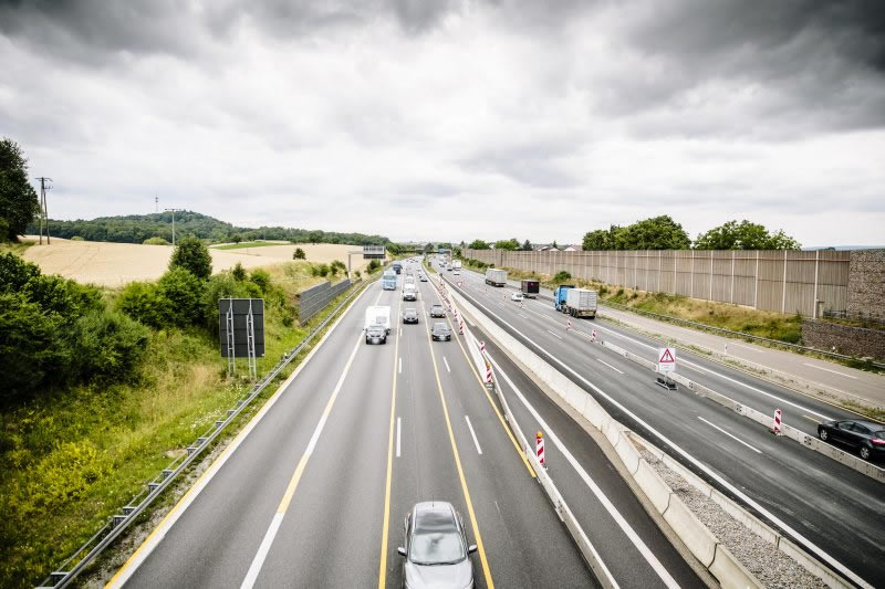 BAB A6, Erweiterung T+R Anlage Kraichgau bei Sinsheim