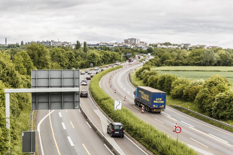 BAB A661 F-Eckenheim - Heddernheim