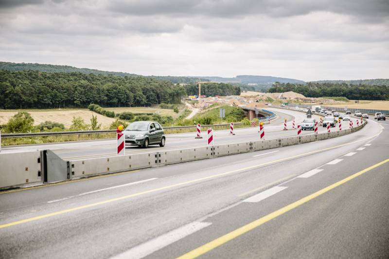 BAB A3, EO 259, AS Wertheim - AS  Helmstadt