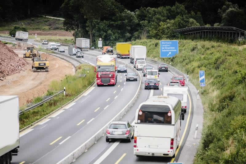 BAB A3, EO 259, AS Wertheim - AS  Helmstadt